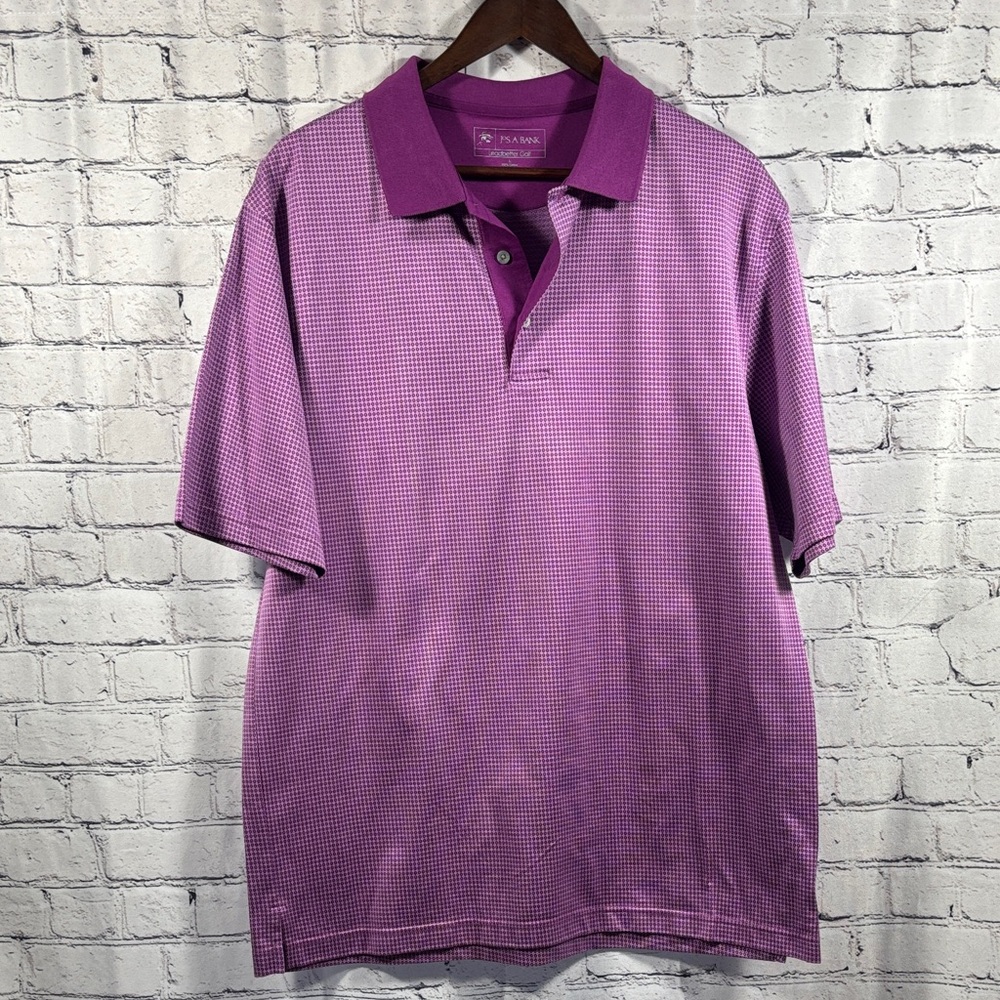 Jos. A. Bank Men's Golf Shirt in Vibrant Purple